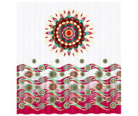 Штора для ванной WasserKRAFT Isen SC-40101